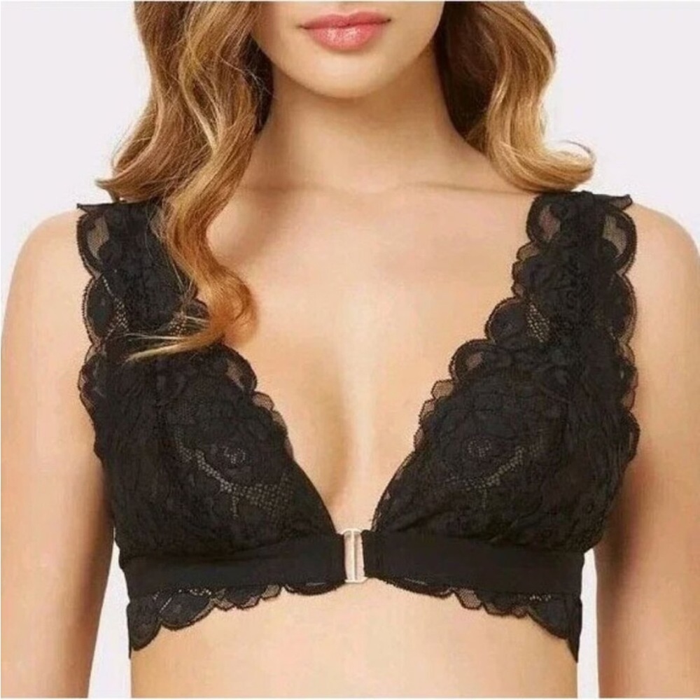 We Are HAH Free People Got Ur Back Bra Noir, NWT, Small